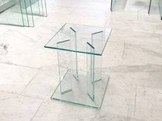 Glazen hoektafel London helder glas-3